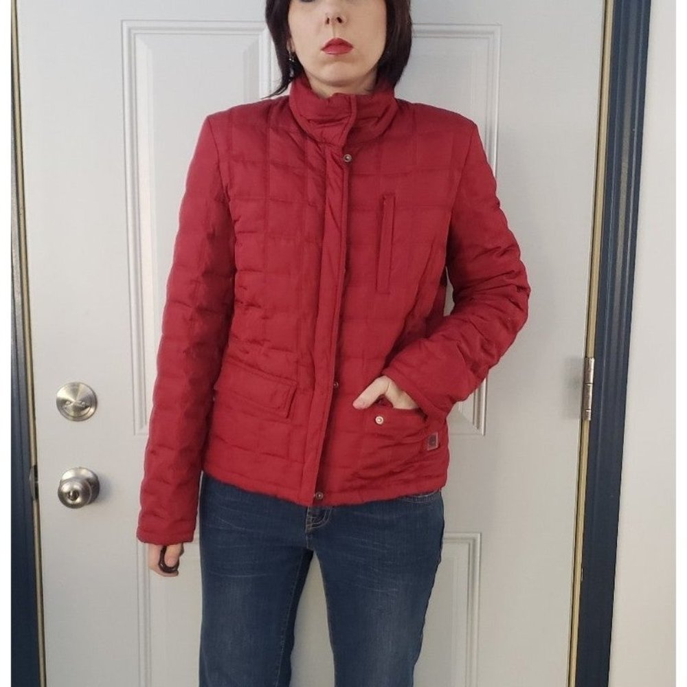 Kenneth Cole Reaction Red‎ Down Filled Quilted Jacket